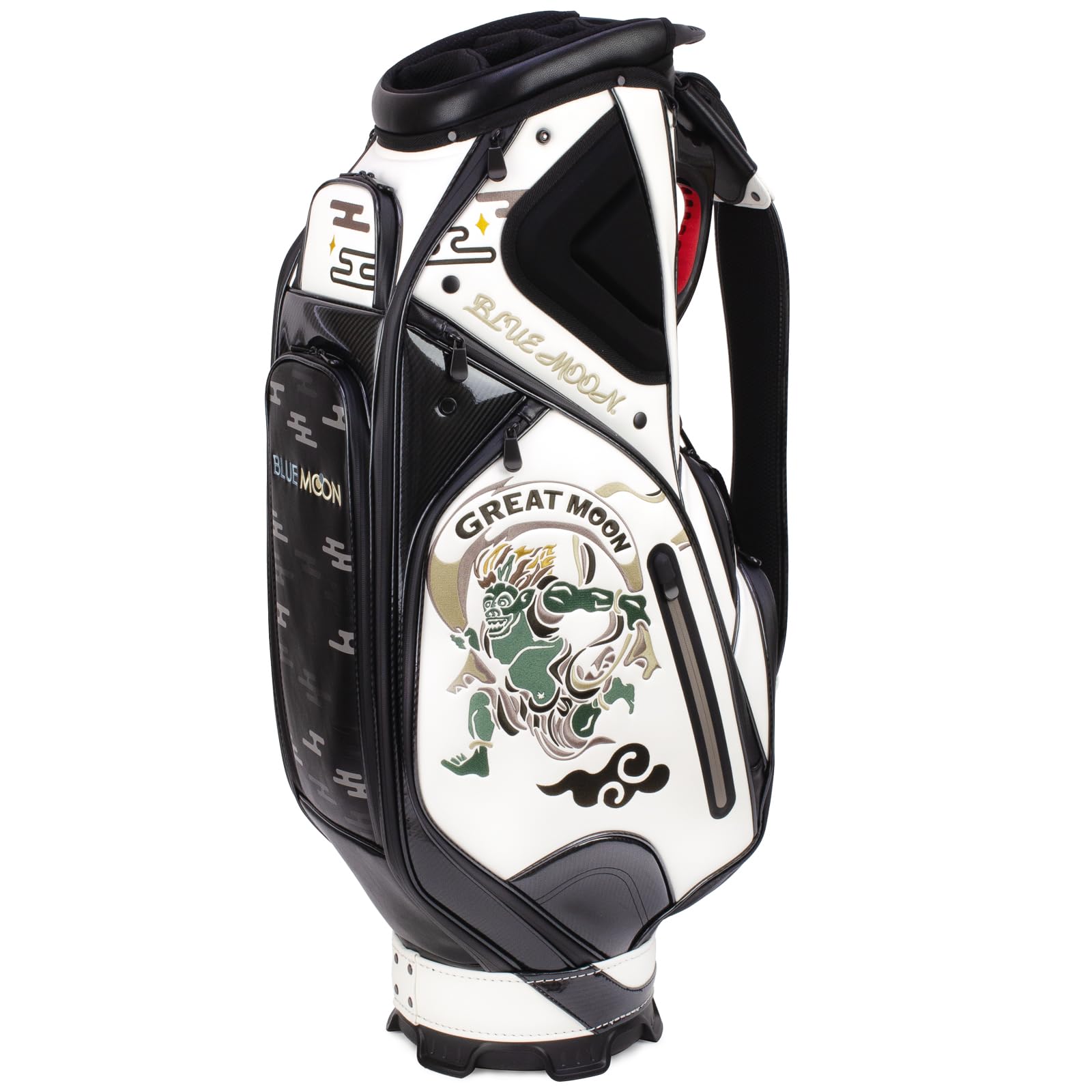 Amazon | ブルームーン キャディバッグ 風神雷神 9型 TYPE-D